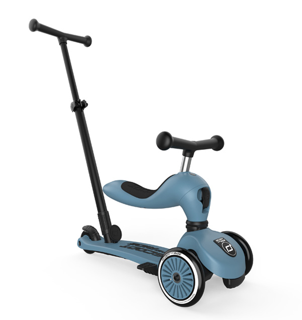 Highwaykick 1 Push and Go Steel Scoot&Ride