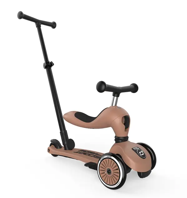 Highwaykick 1 Push and Go Mocha Scoot&Ride