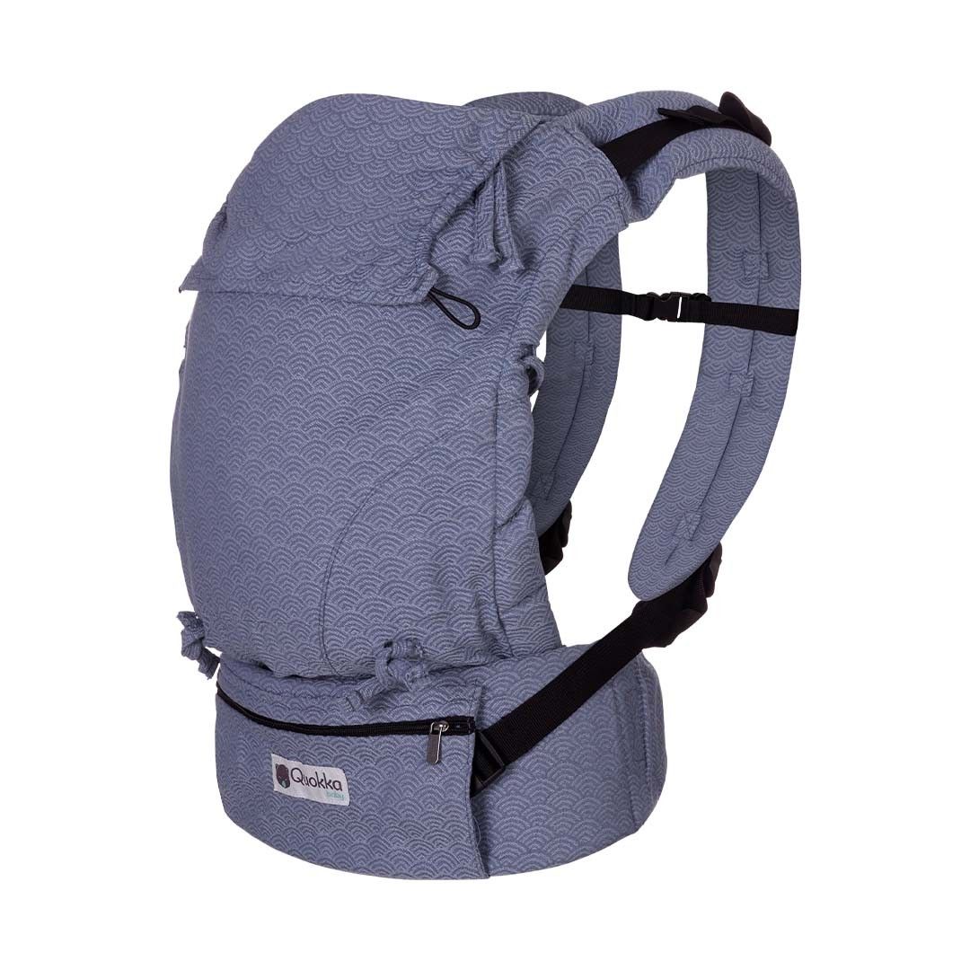 Mochila Portabebés Quokkababy E-Carrier Blue Vives - Imagen 2