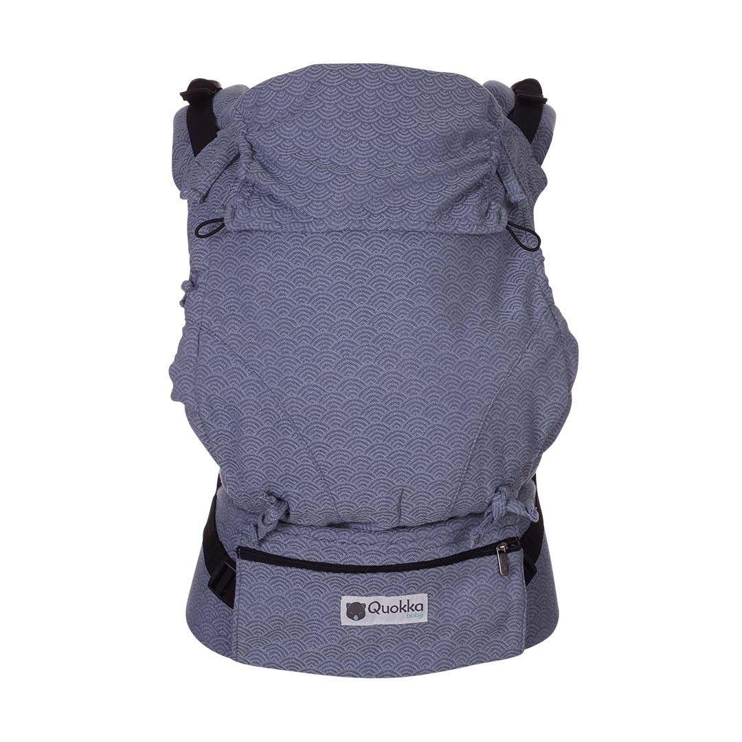Mochila Portabebés Quokkababy E-Carrier Blue Vives - Imagen 3
