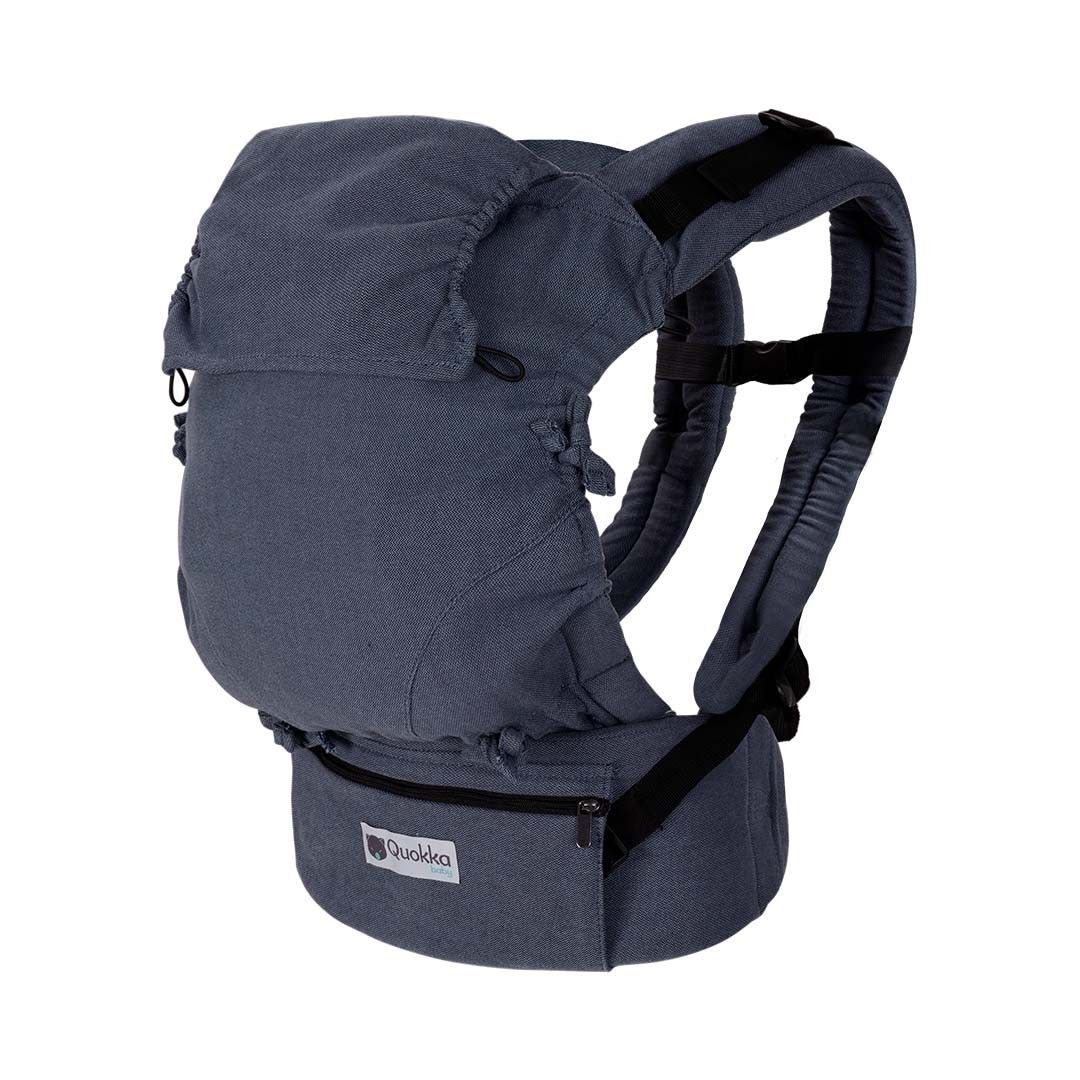Mochila Portabebés Quokkababy E-Carrier Denim Blue - Imagen 6
