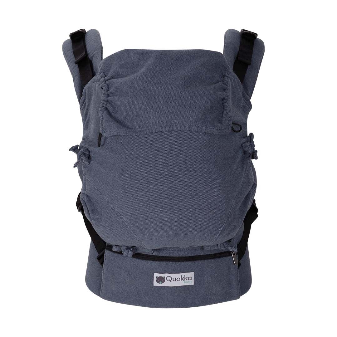 Mochila Portabebés Quokkababy E-Carrier Denim Blue - Imagen 5