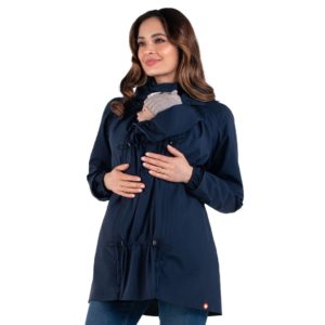 Chaqueta de Porteo y Premamá Numbat Go Wombat London Navy Blue