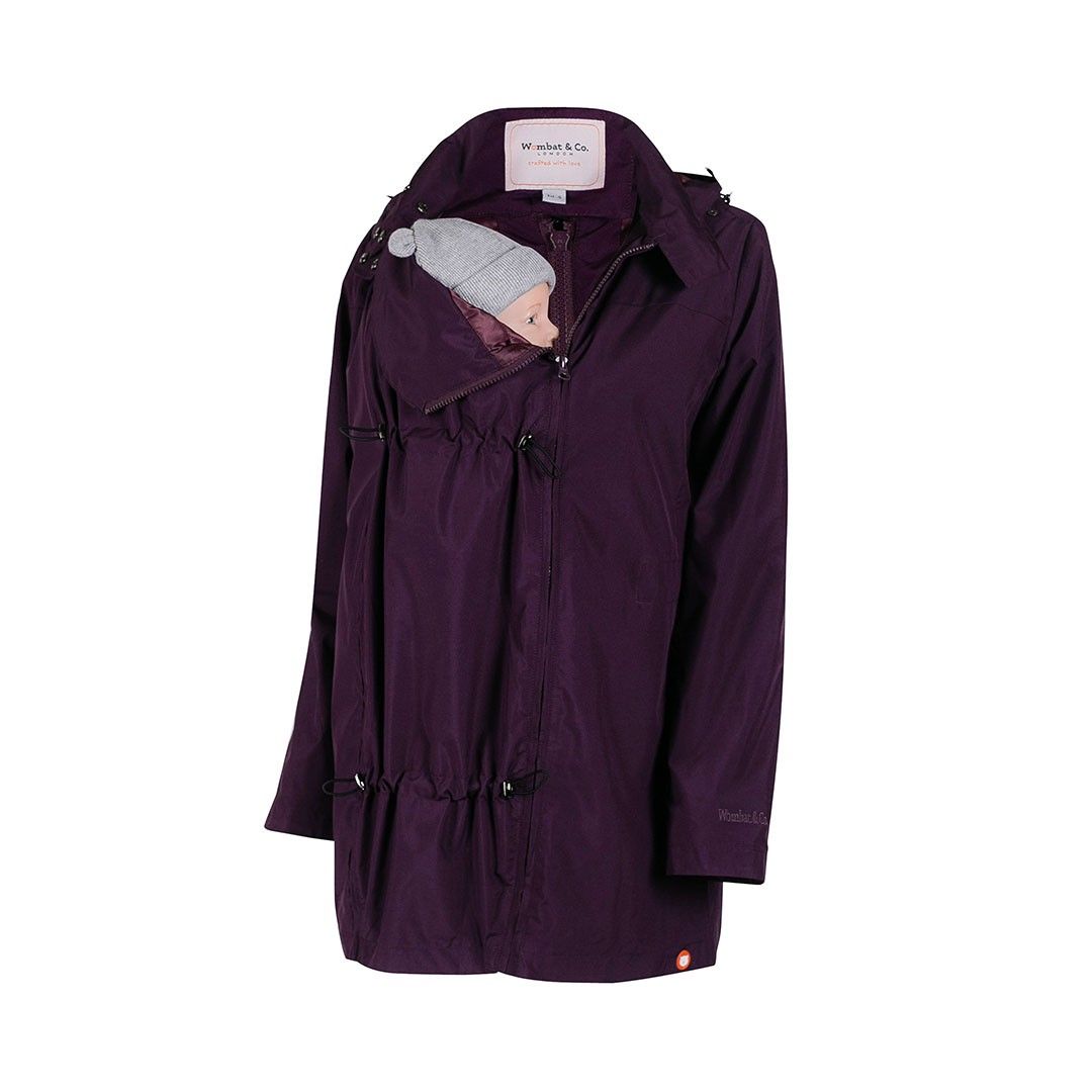 Chaqueta de Porteo y Premamá Numbat Go Wombat London Purple - Imagen 7