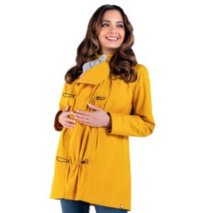 Chaqueta de Porteo y Premamá Numbat Go Wombat London Mustard