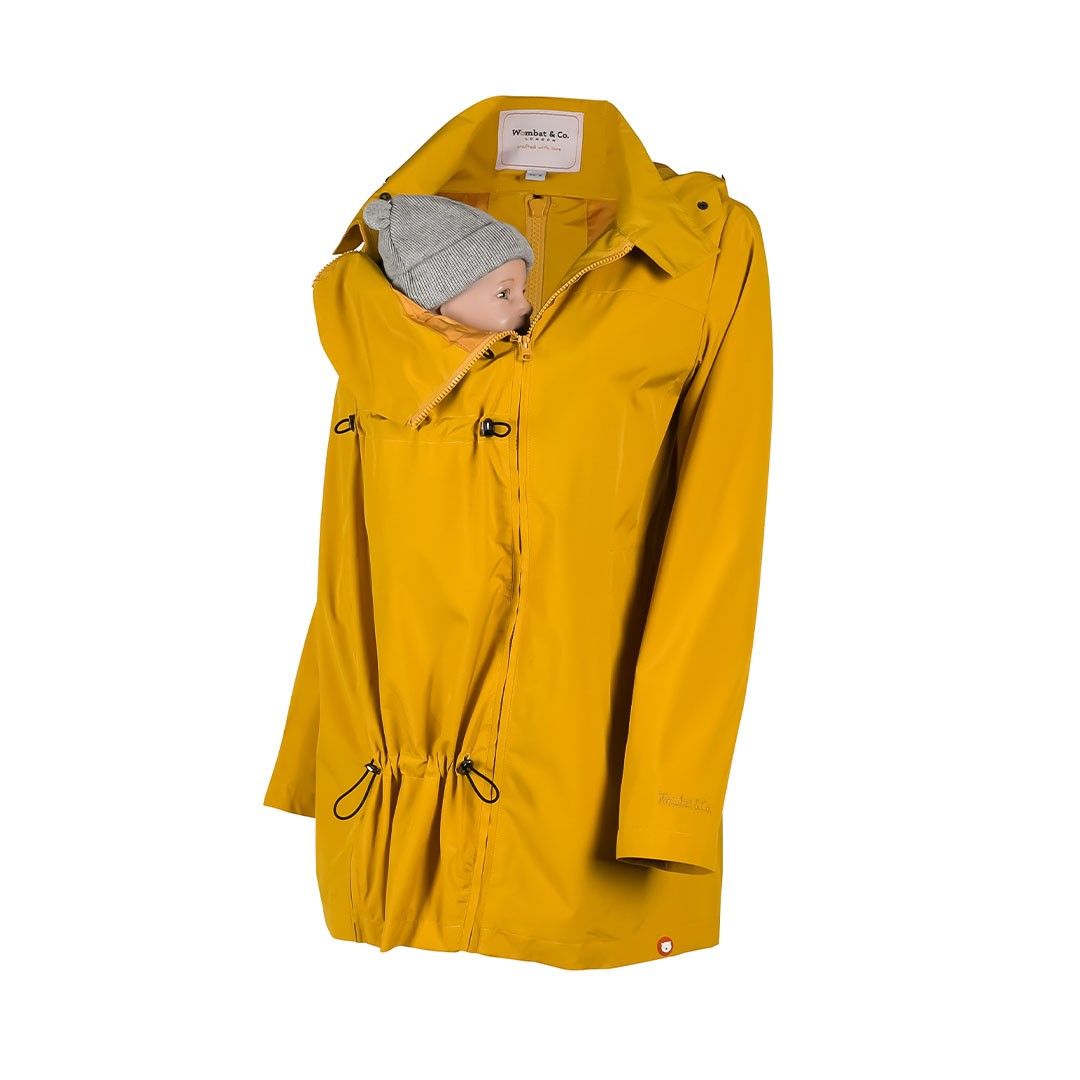Chaqueta de Porteo y Premamá Numbat Go Wombat London Mustard - Imagen 7