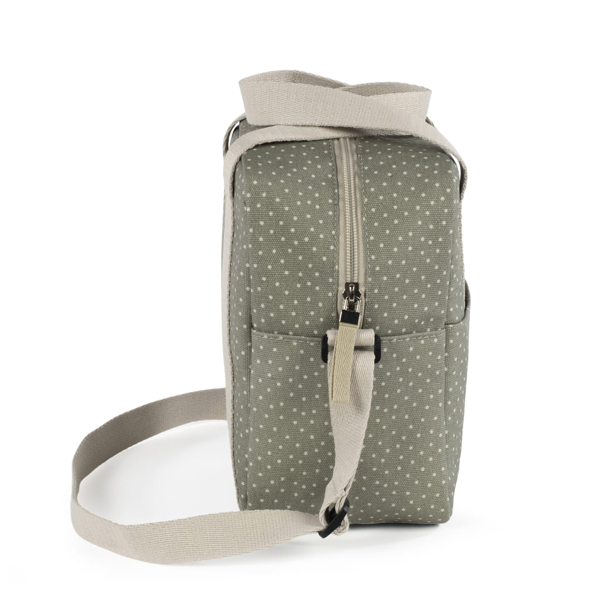 Bolsa Térmica Biberones Topito Poppy Musgo Walking Mum - Imagen 3