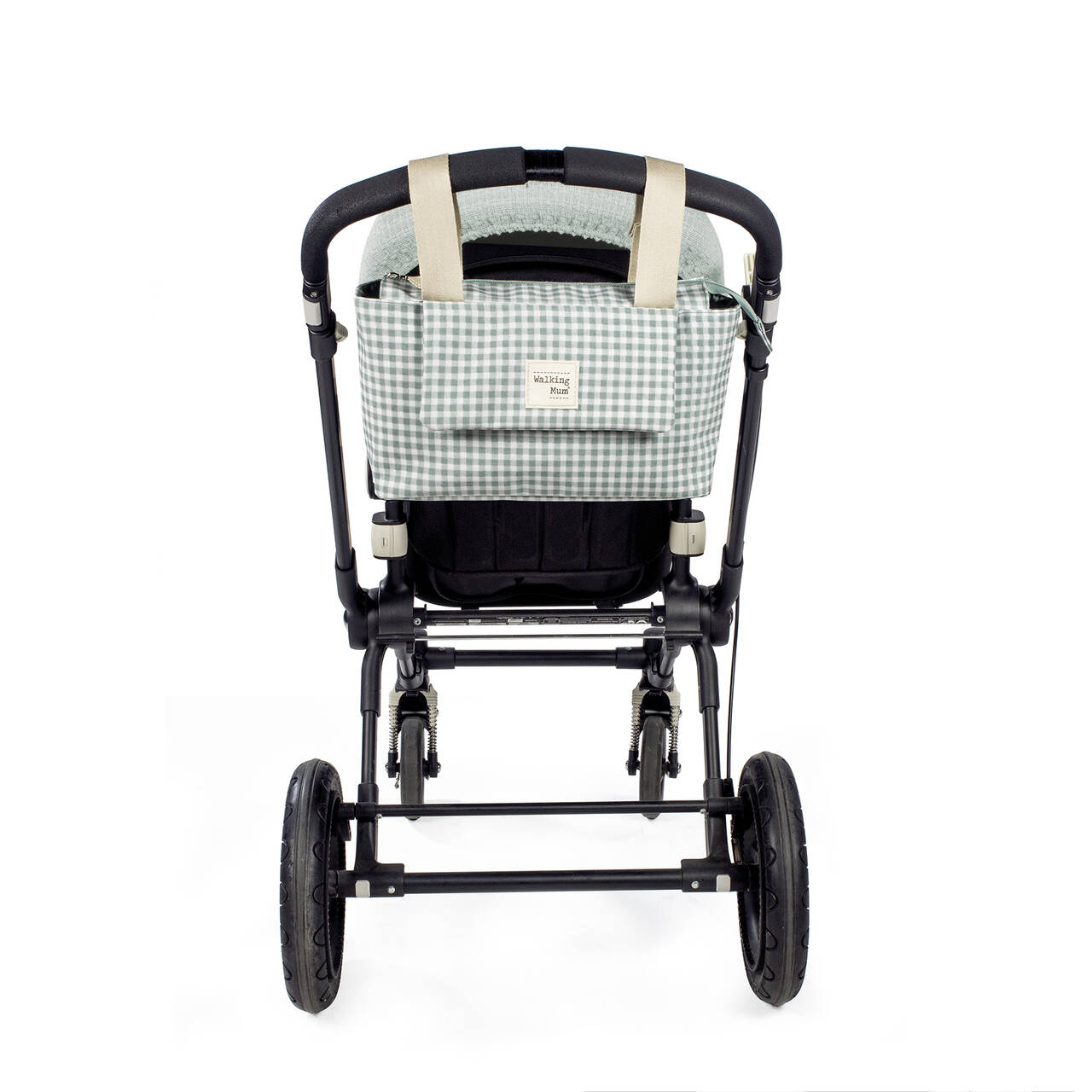 Bolso Organizador I Love Vichy Verde Walking Mum - Imagen 4