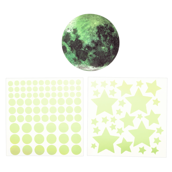 Pegatinas pared Fosforescentes Luna y Estrellas Moses - Imagen 3