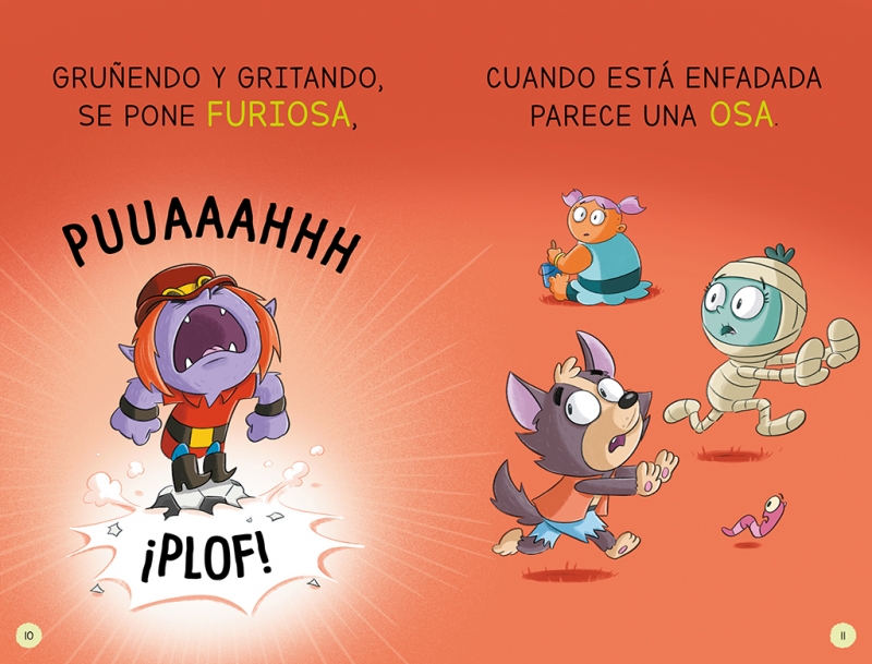 Aprender a leer en la Escuela de Monstruos 15 - Cuidado cuando me enfado - Imagen 3
