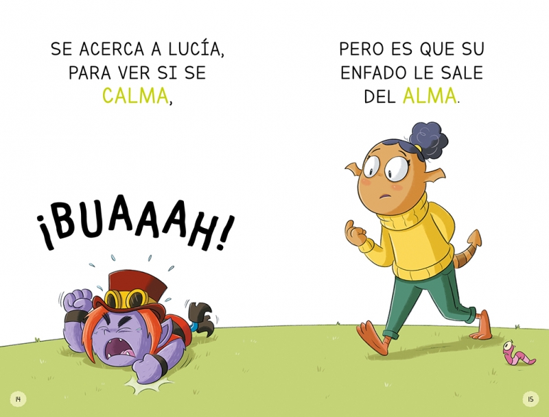 Aprender a leer en la Escuela de Monstruos 15 - Cuidado cuando me enfado - Imagen 2