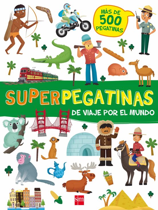 Superpegatinas: de viaje por el mundo.