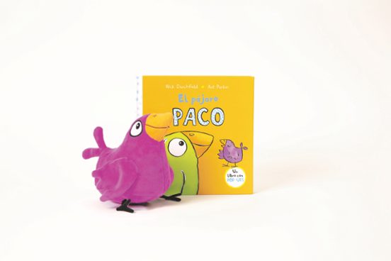 Pack Pájaro Paco (libro Pop-Up + Muñeco)