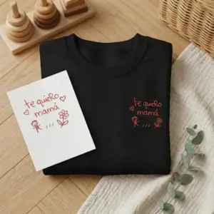 Sudadera Unisex Bordada "Crea" | Bordamos tu creacióna puño y letra