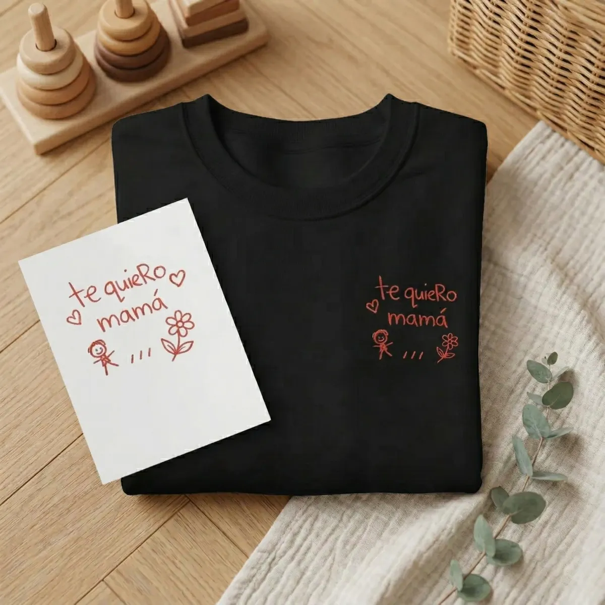 Sudadera Unisex Bordada "Crea" | Bordamos tu creacióna puño y letra