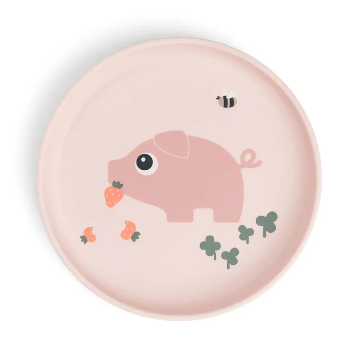 Foodie plato - Tiny farm - Rosa Done by Deer