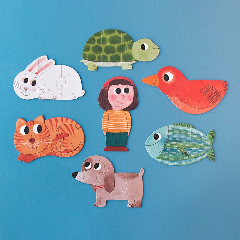 I Love my Pets puzzle Londji - Imagen 6