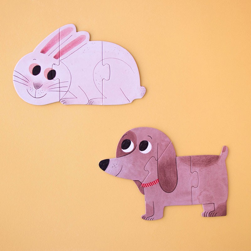I Love my Pets puzzle Londji - Imagen 3