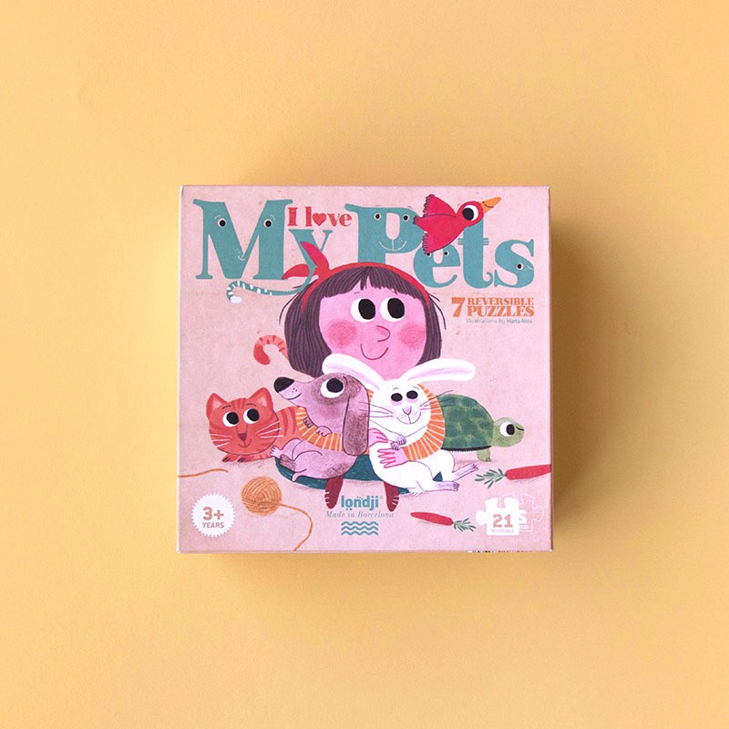 I Love my Pets puzzle Londji