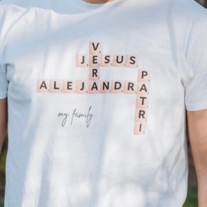 Camiseta Familia Scrabble