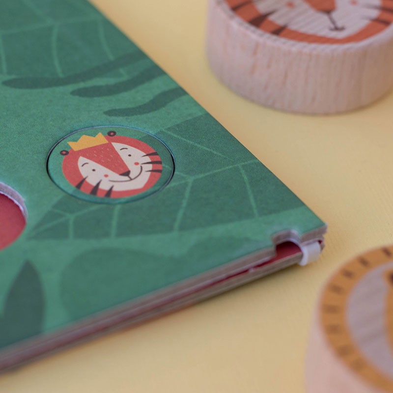 Tic Tac Toe - Lion & Tiger Londji - Imagen 4