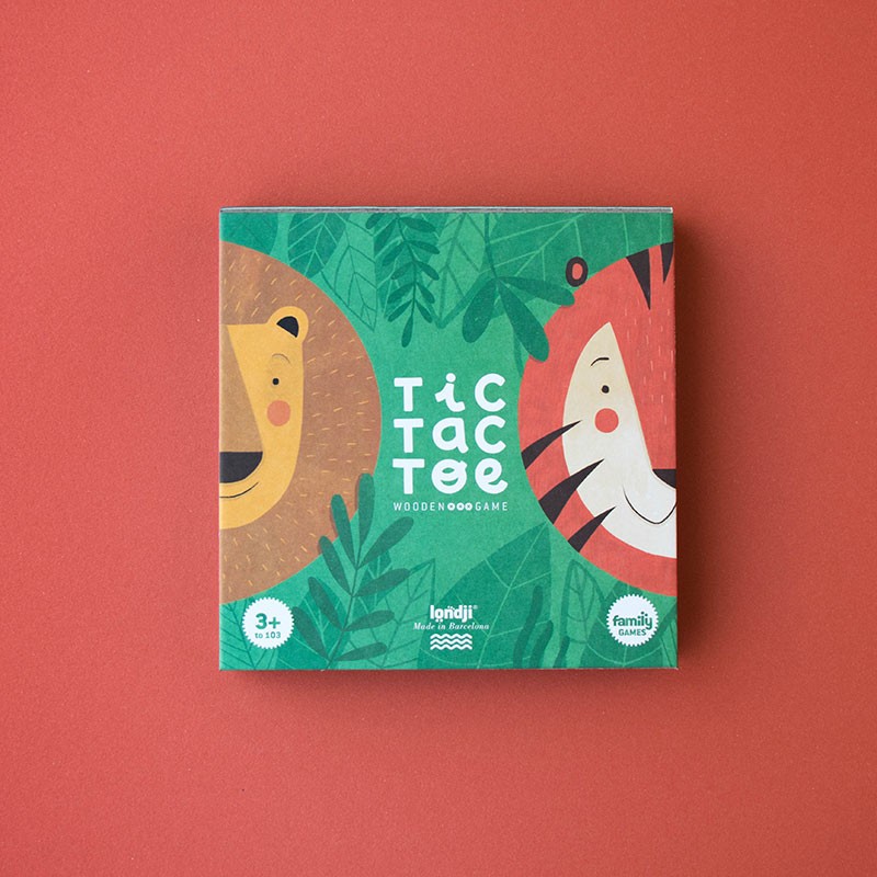 Tic Tac Toe - Lion & Tiger Londji