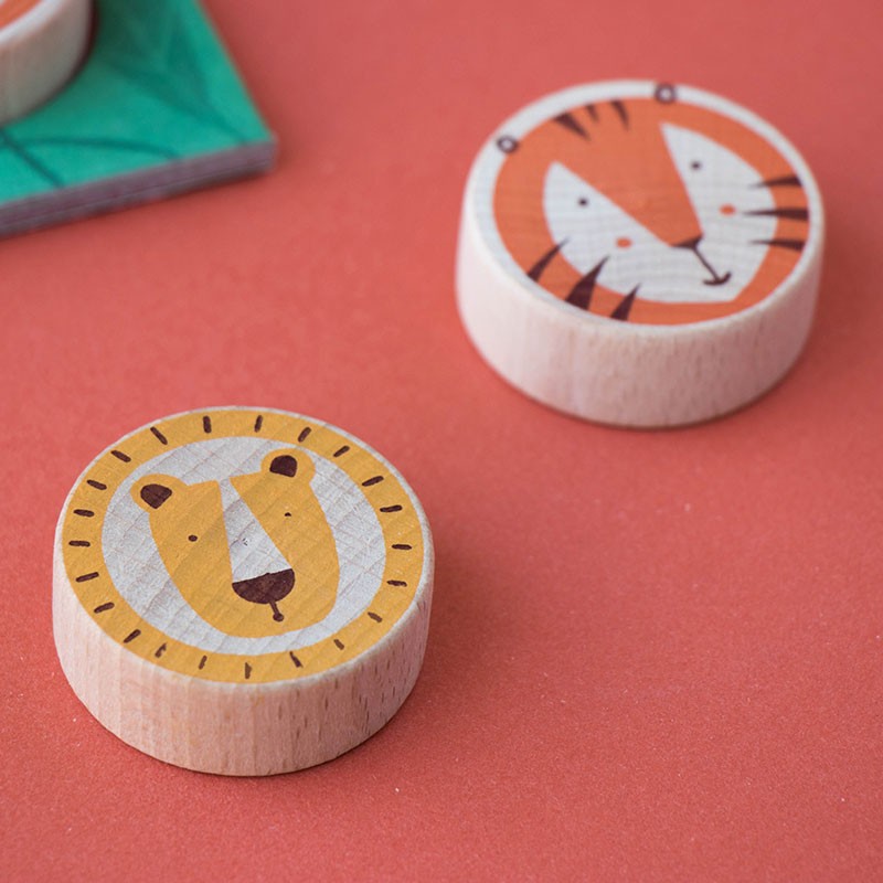 Tic Tac Toe - Lion & Tiger Londji - Imagen 8