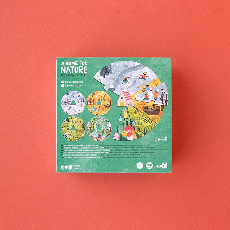 A home for nature puzzle Londji - Imagen 7