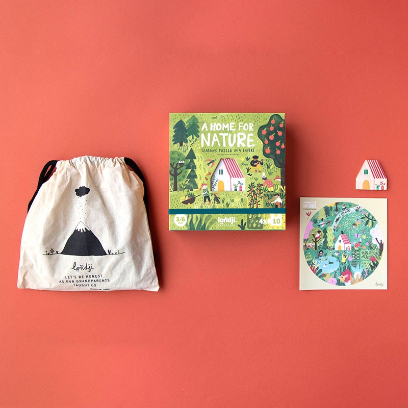 A home for nature puzzle Londji - Imagen 4