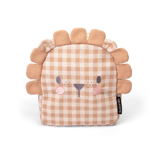 Mochila Guardería León con Cosmética, Amarilla Suavinex