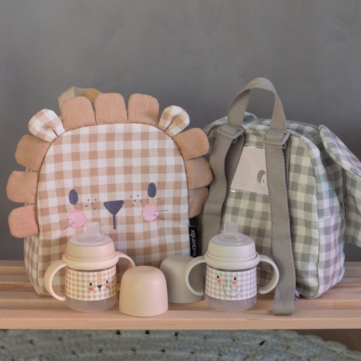 Mochila Guardería León con Cosmética, Amarilla Suavinex - Imagen 4
