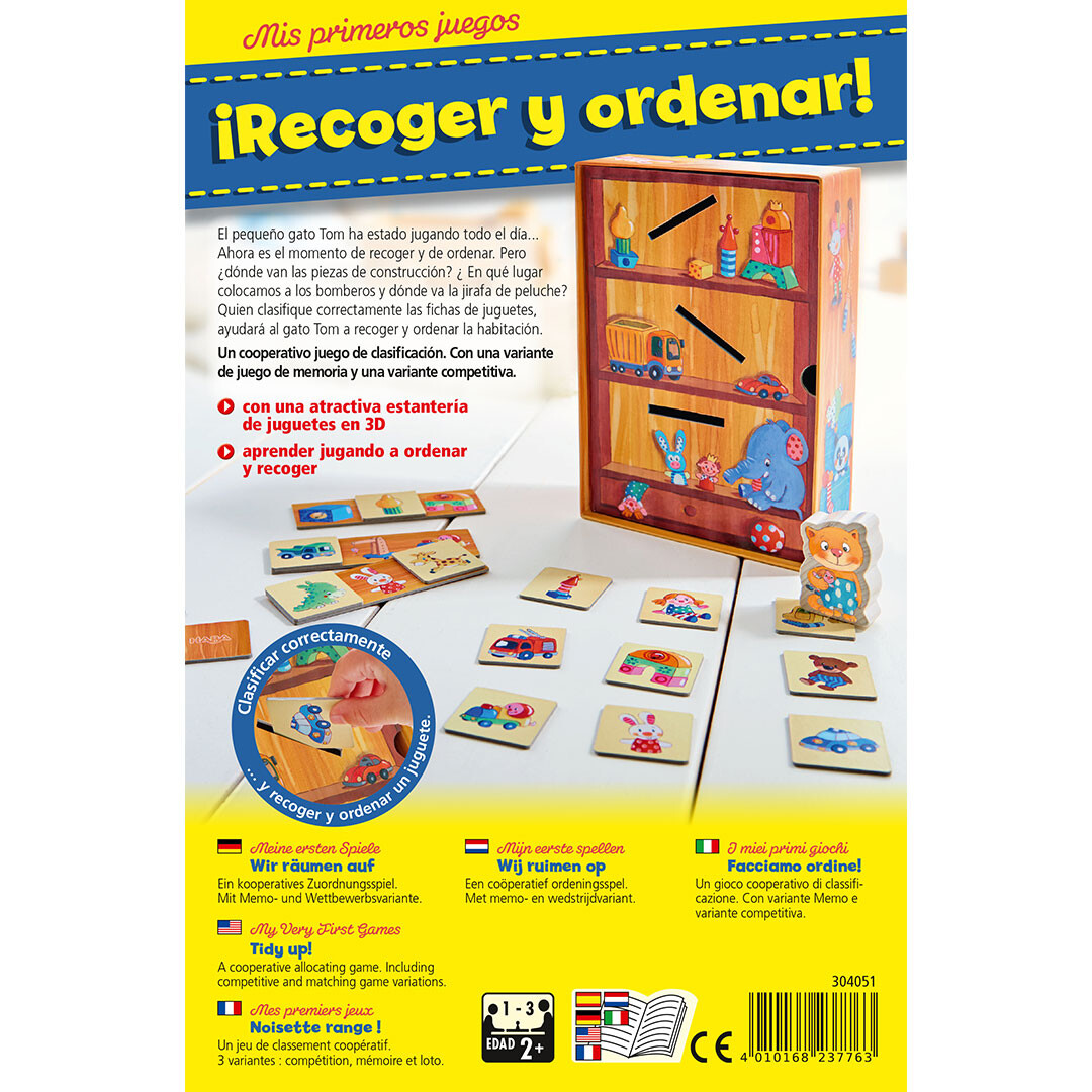 Mis Primeros Juegos. Recoger y Ordenar Haba - Imagen 2