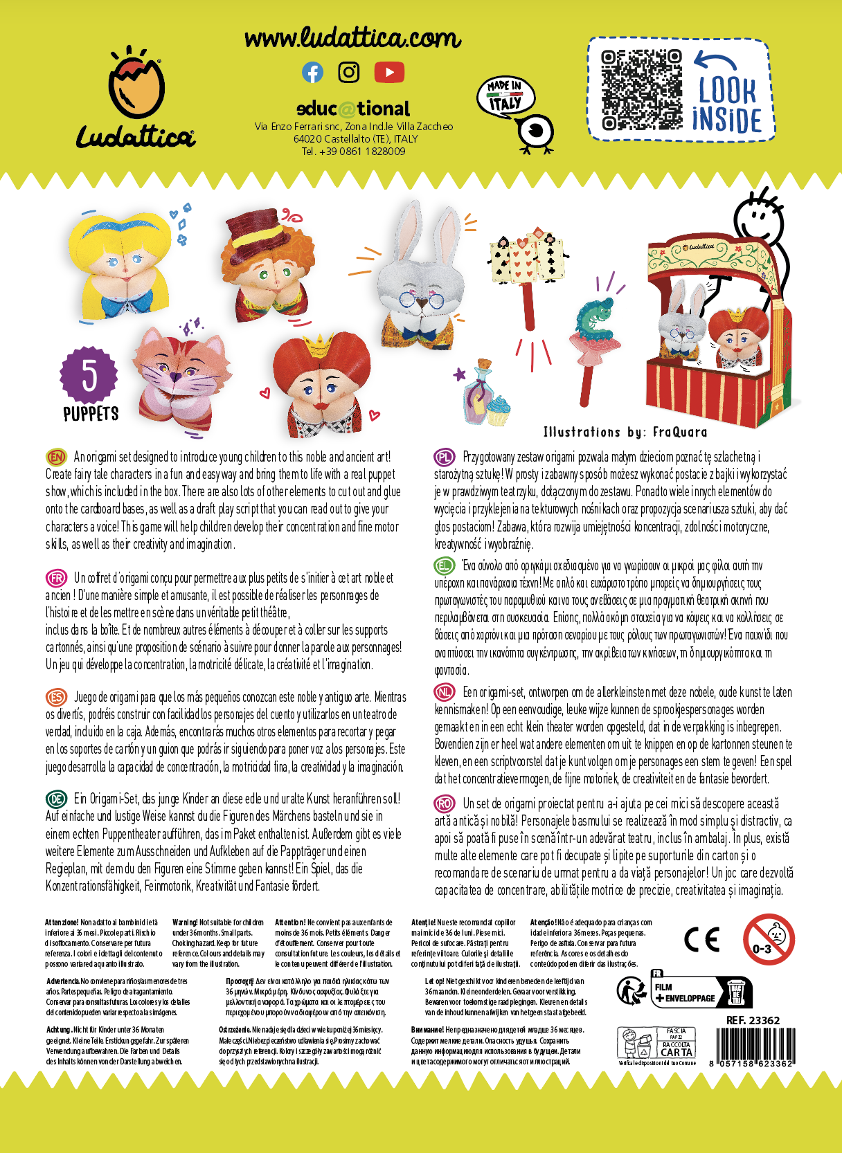 My Story Origami - Alicia en el País de las Maravillas Ludattica - Imagen 2