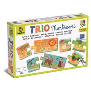Trio Logic Montessori - Familias de Animales Ludattica