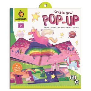 Crea tu Pop-up - Unicornios Ludattica