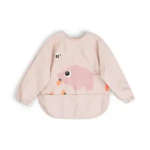 Babero con Bolsillo y Mangas - Tiny farm - Rosa