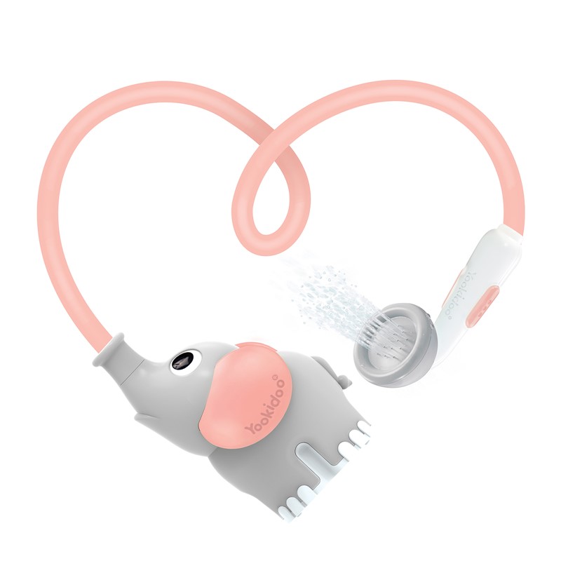 Ducha Bañera Elefante Rosa Yookidoo - Imagen 4