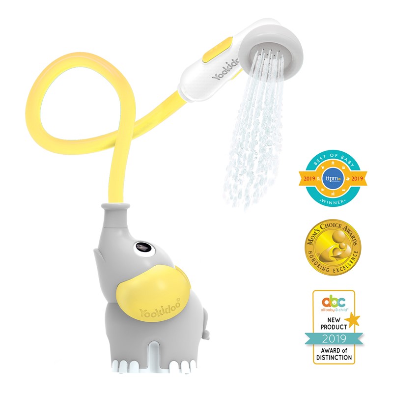 Ducha Bañera Elefante Amarilla Yookidoo - Imagen 5