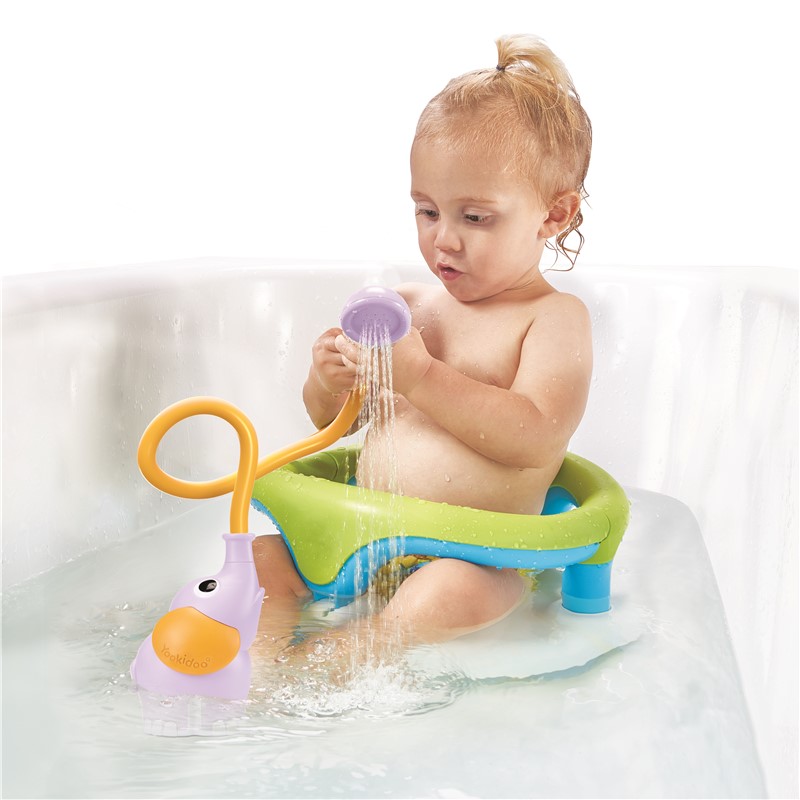 Ducha Bañera Elefante Lila Yookidoo - Imagen 4