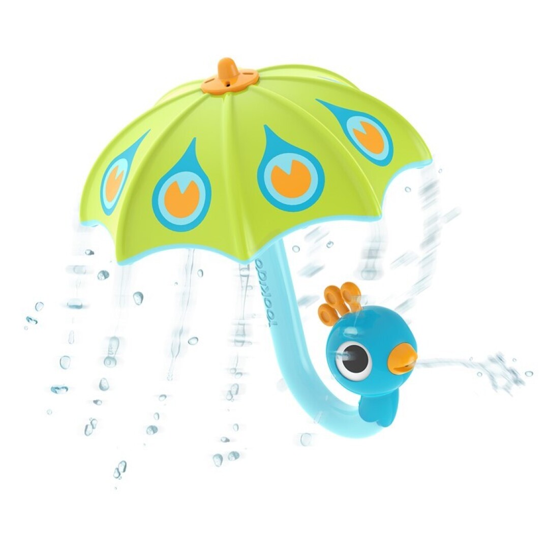 Lluvia en la Bañera Verde Yookidoo
