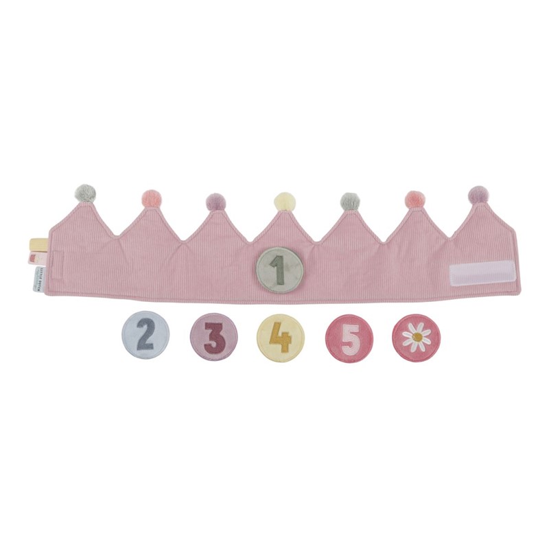 Corona de Cumpleaños Rosa Little Dutch - Imagen 4