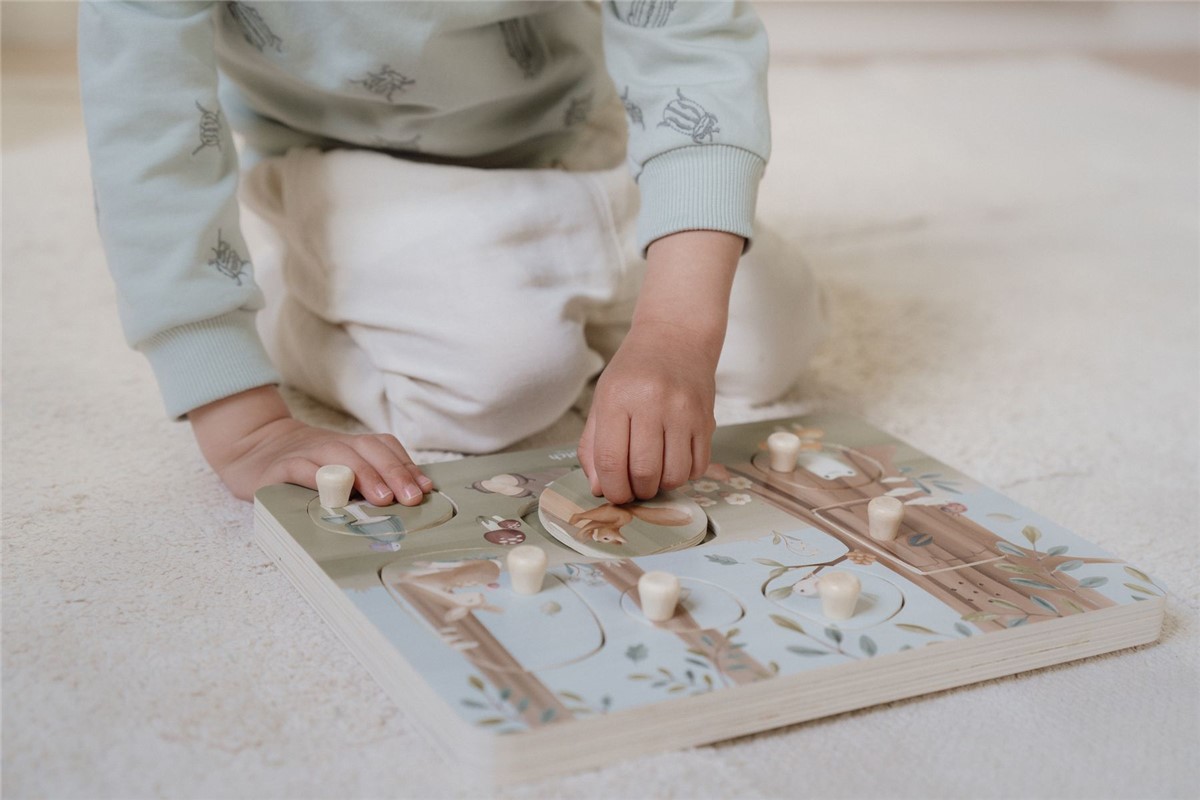 Puzzle con sonido Forest Friends Little Dutch - Imagen 5