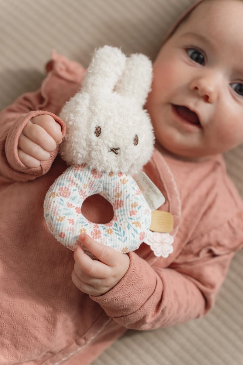 Sonajero Miffy Lucky Blossom Little Dutch - Imagen 3