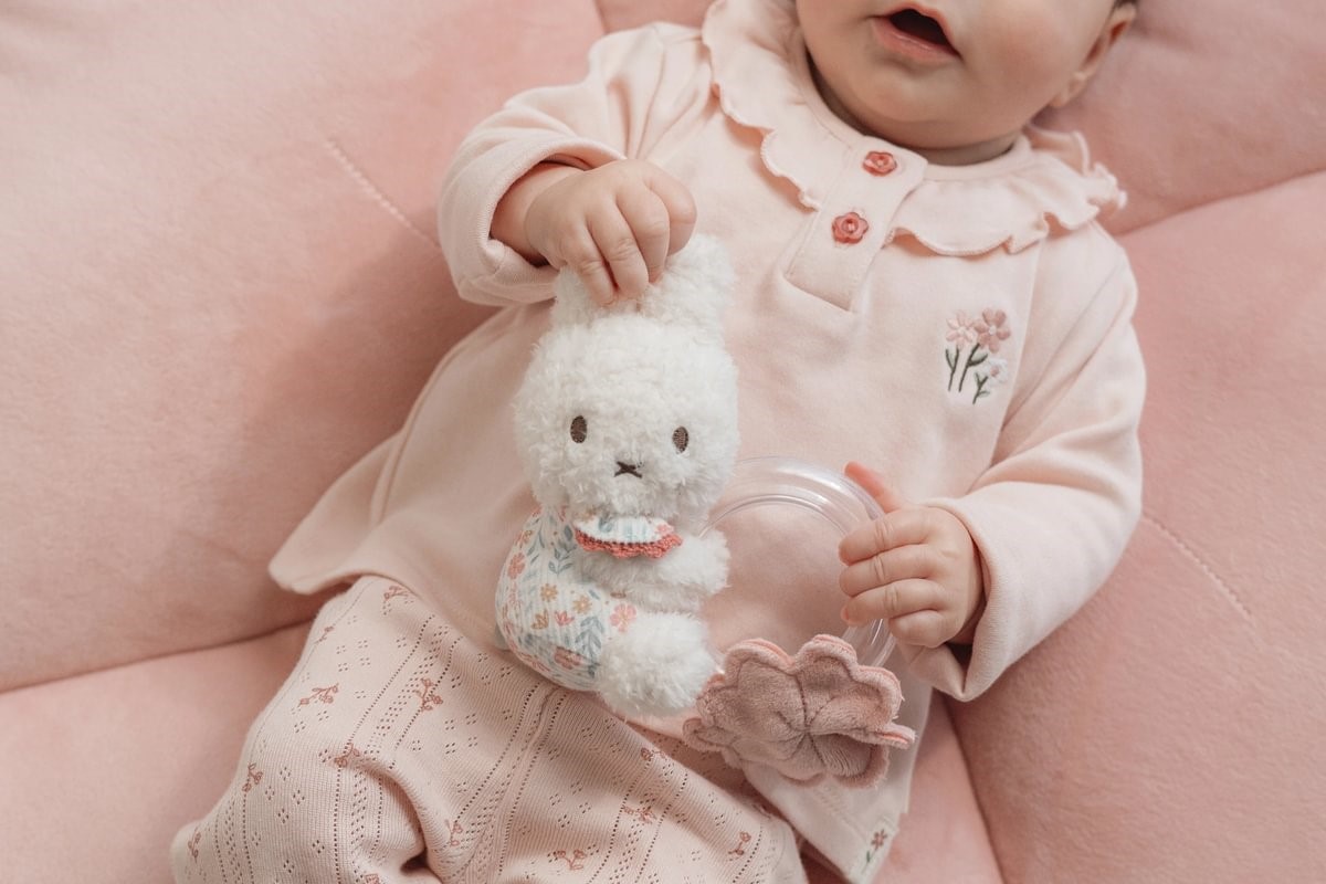 Sonajero Anillo Miffy Lucky Blossom Little Dutch - Imagen 2