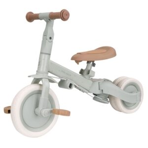 Triciclo con Barra Verde Little Dutch
