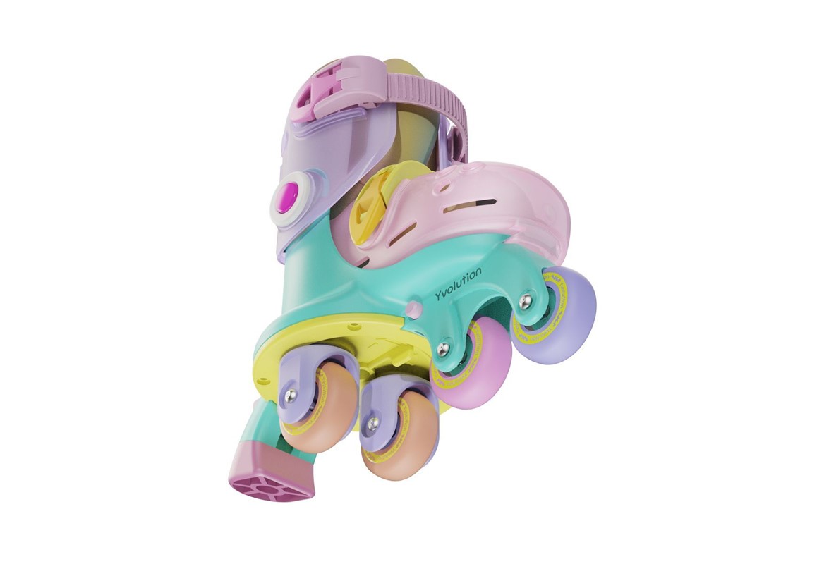 Patines Twista Rainbow T. 30-34 Yvolution - Imagen 3