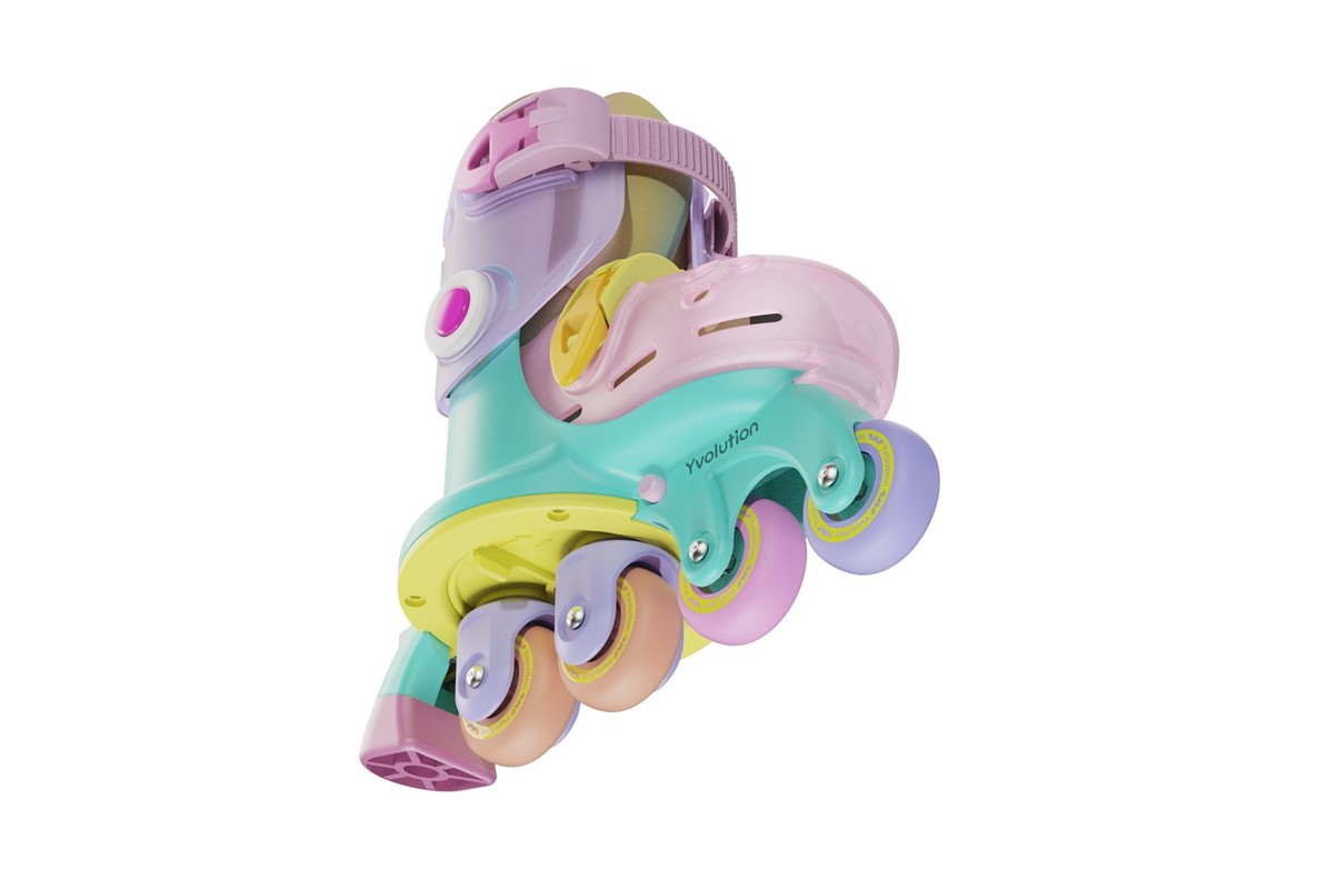Patines Twista Rainbow T. 30-34 Yvolution - Imagen 4