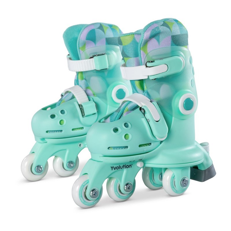 Patines Twista Verde T. 23-28 Yvolution - Imagen 2