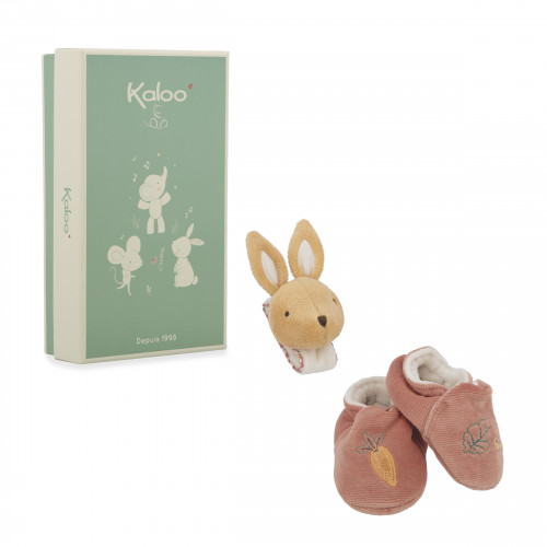 Pulsera y Patucos con sonidos Conejo Kaloo