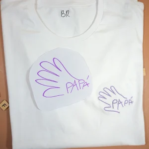Camiseta Bordada "Crea"